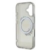 Guess GUHMP16SHFWFCK iPhone 16 6.1 czarny/black hardcase IML Flowers Wreath MagSafe