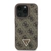 Guess GUHCP16XP4TDSCPW iPhone 16 Pro Max6.9 brązowy/brown hardcase Leather Metal Logo Strass Crossbody