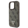 Guess GUHCP16XP4TDSCPW iPhone 16 Pro Max6.9 brązowy/brown hardcase Leather Metal Logo Strass Crossbody