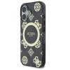 Guess GUHMP16SH4PYEEK iPhone 166.1 czarny/black hardcase IML Peony On 4G Background MagSafe