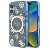 Guess GUHMP16SH4PYEEB iPhone 166.1 niebieski/blue hardcase IML Peony On 4G Background MagSafe