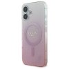 Guess GUHMP16SHGRCELP iPhone 166.1 różowy/pink hardcase IML Glitter Gradient MagSafe