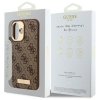 Guess GUHMP16MU4GPRW iPhone 16 Plus 6.7 brązowy/brown hardcase 4G Logo Plate MagSafe