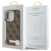Guess GUHMP16LU4GPRW iPhone 16 Pro6.3 brązowy/brown hardcase 4G Logo Plate MagSafe