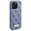 Guess GUHMP16LU4GPRB iPhone 16 Pro6.3 niebieski/blue hardcase 4G Logo Plate MagSafe