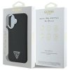 Guess GUHMP16SPGTSPSK iPhone 166.1 czarny/black hardcase Grained Triangle MagSafe