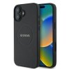 Guess GUHMP16SPGHSMMK iPhone 166.1 czarny/black hardcase Grained Gold Ring MagSafe