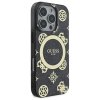 Guess GUHMP16XH4PYEEK iPhone 16 Pro Max  6.9 czarny/black hardcase IML Peony On 4G Background MagSafe