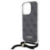 Guess GUHCP16XHC4SEK iPhone 16 Pro Max   6.9 czarny/black hardcase Crossbody Cord 4G Print