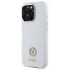Guess GUHCP16XM4DGPH iPhone 16 Pro Max   6.9 biały/white hardcase Silicone Logo Strass 4G