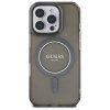 Guess GUHMP16LHFGEREK iPhone 16 Pro 6.3 czarny/black hardcase IML Glitter Circle MagSafe