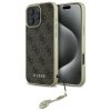 Guess GUHCP16XGF4GBR iPhone 16 Pro Max   6.9 brązowy/brown hardcase 4G Charms Collection