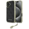 Guess GUHCP16SGF4GGR iPhone 16 6.1      czarny/black hardcase 4G Charms Collection