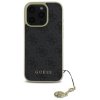 Guess GUHCP16LGF4GGR iPhone 16 Pro 6.3  czarny/black hardcase 4G Charms Collection