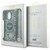 Guess GUHMP16XHCPOFPA iPhone 16 Pro Max  6.9 zielony/green hardcase IML Flowers Allover Electro With Pearl Strap MagSafe