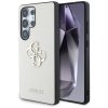 Etui Guess Grained Big 4G Logo Small     Classic Logo do Samsung Galaxy S25 Ultra beżowy