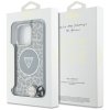 Etui Guess HC IML Leopard Triangle Cord  Strap do iPhone 16 Pro MagSafe brązowy