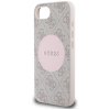 Etui Guess 4G Circle Classic Logo        MagSafe do iPhone 16e różowo