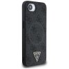 Etui Guess 4G Ring Triangle Logo MagSafe do iPhone 16e czarny