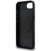Etui Guess Grained Ring MagSafe do       iPhone 16e czarny