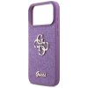 Etui Guess Fixed Glitter Big 4G do       iPhone 17 Pro Max liliowy