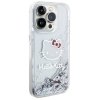 Hello Kitty HKHCP14LLIKHET iPhone 14 Pro 6.1 srebrny/silver hardcase Liquid Glitter Charms Kitty Head