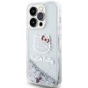 Hello Kitty HKHCP14XLIKHET iPhone 14 Pro Max 6.7 srebrny/silver hardcase Liquid Glitter Charms Kitty Head