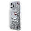 Hello Kitty HKHCP15XLIKHET iPhone 15 Pro Max 6.7 srebrny/silver hardcase Liquid Glitter Charms Kitty Head