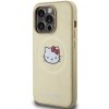 Hello Kitty HKHMP14LPGHCKD iPhone 14 Pro 6.1 złoty/gold hardcase Leather Kitty Head MagSafe