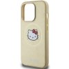 Hello Kitty HKHMP14XPGHCKD iPhone 14 ProMax 6.7 złoty/gold hardcase Leather Kitty Head MagSafe
