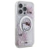 Hello Kitty HKHMP16LLSWKH iPhone 16 Pro  6.3 biały/white hardcase Liquid Glitter Sweet Kitty Bows MagSafe