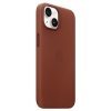 Etui Apple MPP73ZM/A iPhone 14 / 15 / 136.1 umbra/umber Leather Case MagSafe