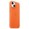 Etui Apple MPPF3ZM/A iPhone 14 Plus / 15 Plus 6.7 pomarańczowy/orange Leather Case MagSafe