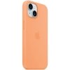 Etui Apple MT0W3ZM/A iPhone 15 / 14 / 13 6.1 MagSafe pomarańczowy/orange sorbet Silicone Case
