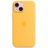 Etui Apple MWNA3ZM/A iPhone 15 / 14 / 136.1 MagSafe promienny żółty/sunshine Silicone Case