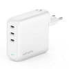 4smarts Ładowarka sieciowa GaN Flex Pro  140W 3xUSB-C biały 544140