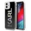 Karl Lagerfeld KLHCP12SKLMLBK iPhone 12 mini 5,4 czarny/black hardcase Karl Logo Glitter