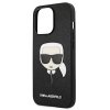 Karl Lagerfeld KLHCP13LSAKHBK iPhone 13 Pro / 13 6,1 czarny/black hardcase Saffiano Ikonik Karl`s Head