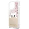 Karl Lagerfeld KLHCP13XPABGNU iPhone 13 Pro Max 6,7 różowy/pink hardcase PEEK A BOO Liquid Glitter