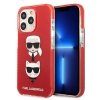 Karl Lagerfeld KLHCP13LTPE2TR iPhone 13Pro / 13 6,1 hardcase czerwony/red Karl&Choupette Head
