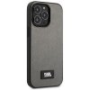 Karl Lagerfeld KLHCP13LSFMP2DG iPhone 13Pro / 13 6,1 hardcase srebrny/silver Saffiano Plaque