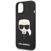 Karl Lagerfeld KLHCP14MSLKHBK iPhone 14 Plus / 15 Plus 6,7 hardcase czarny/black Silicone Karl`s Head