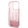 Karl Lagerfeld KLHCP14XLBKLCP iPhone 14 Pro Max 6,7 różowy/pink hardcase Liquid Glitter Big KL