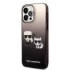 Karl Lagerfeld KLHCP14LTGKCK iPhone 14 Pro 6,1 hardcase czarny/black Gradient Ikonik Karl & Choupette