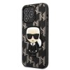 Karl Lagerfeld KLHCP13XPMNIKBK iPhone 13 Pro Max 6,7 hardcase czarny/black Monogram Ikonik Patch