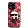 Karl Lagerfeld KLHCP13XPMNIKPI iPhone 13 Pro Max 6,7 hardcase czerwony/red Monogram Ikonik Patch