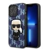Karl Lagerfeld KLHCP13LPMNIKBL iPhone 13 Pro / 13 6,1 hardcase niebieski/blue Monogram Ikonik Patch