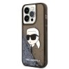 Karl Lagerfeld KLHCP14XLNKHCK iPhone 14 Pro Max 6,7 czarny/black hardcase Glitter Karl Head