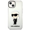 Karl Lagerfeld KLHCP14MHNIKTCT iPhone 14 Plus / 15 Plus 6,7 transparent hardcase Ikonik Karl Lagerfeld
