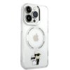 Karl Lagerfeld KLHMP14LHNKCIT iPhone 14 Pro 6,1 hardcase transparent Iconic Karl&Choupette Magsafe